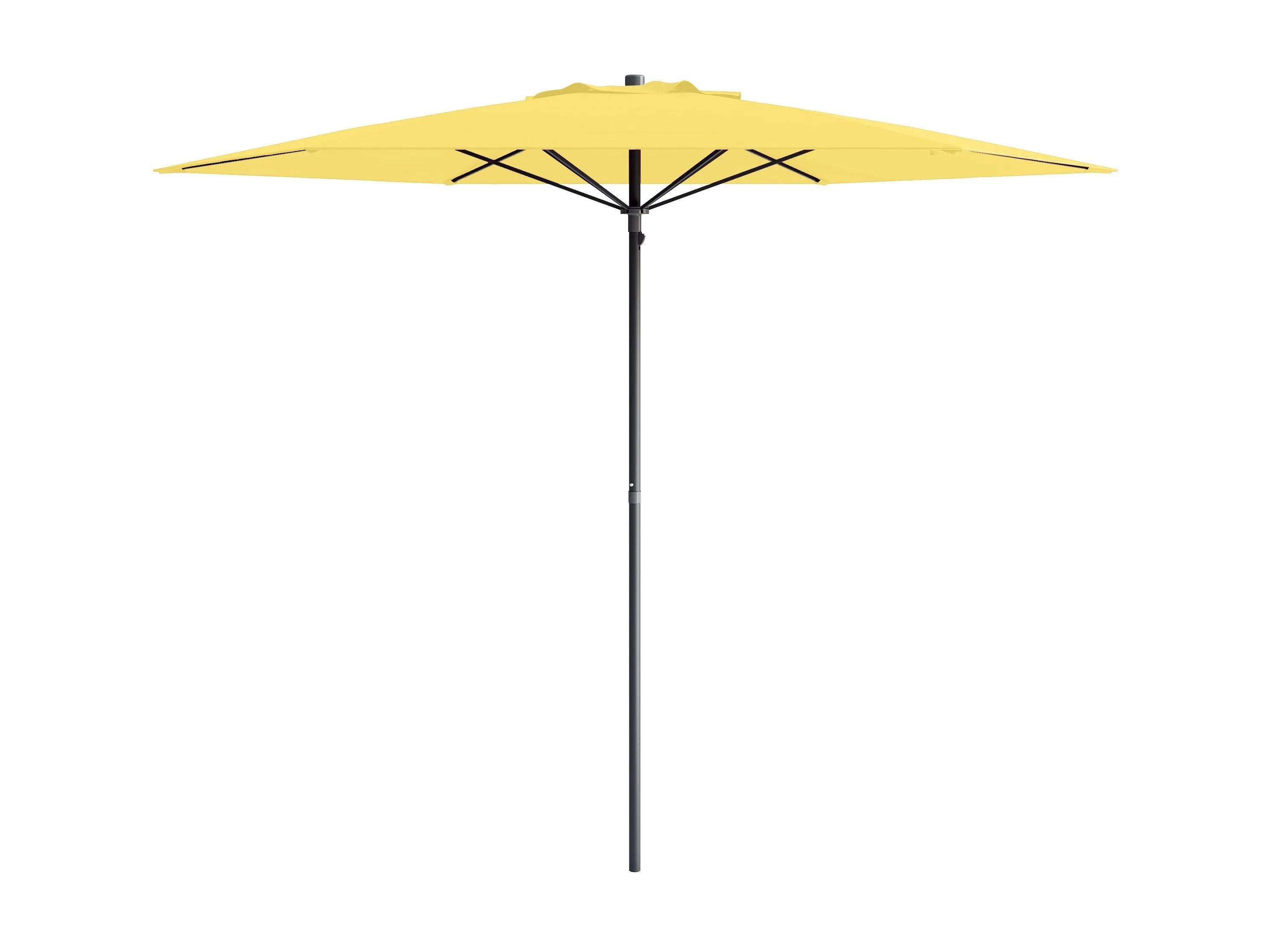 7.5ft Yellow Beach Umbrella