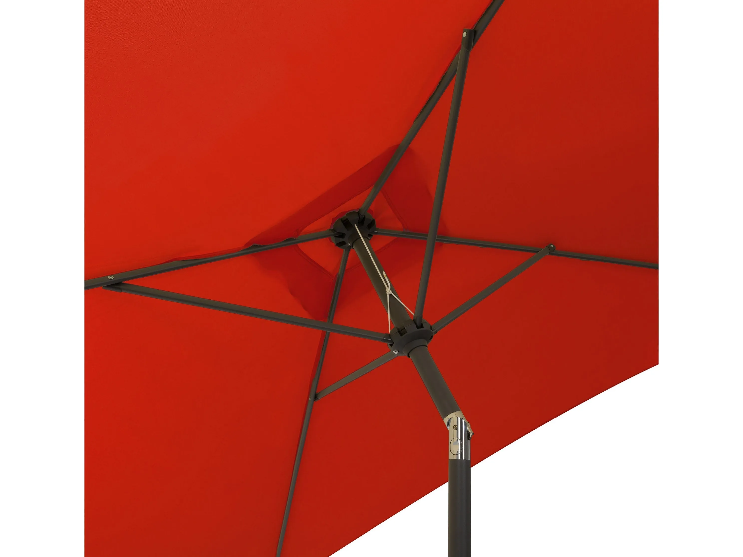 9ft Square Crimson Red Patio Umbrella