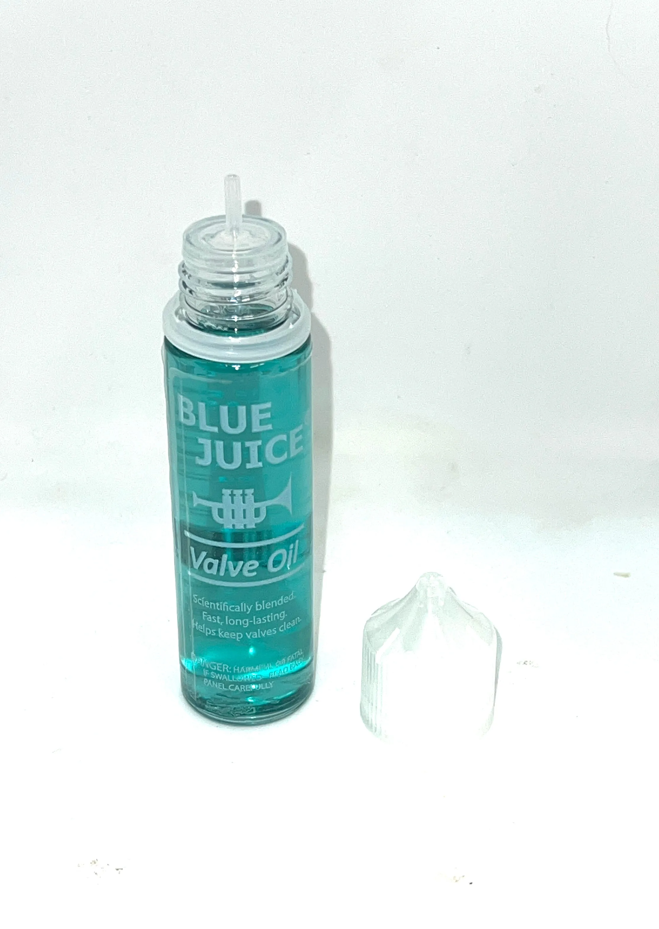 Blue Juice Valve Oil Fast Action 2 oz Trumpet Green petroleum product