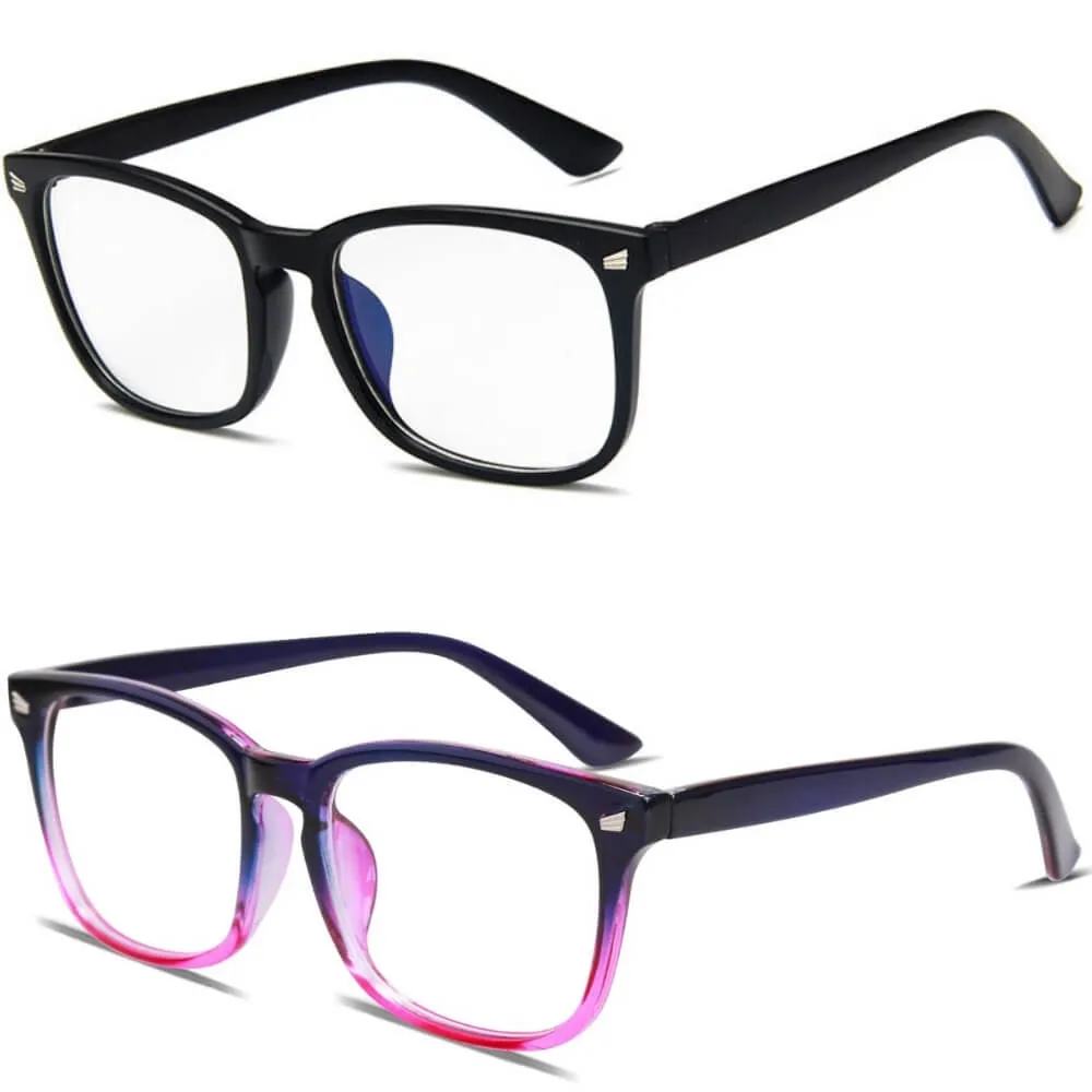 Blue Light Blocking Glasses - Amy (2 Pack)