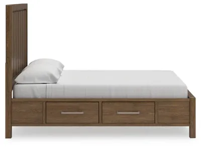 Cabalynn California King Panel Bed with Storage