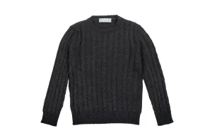 Cable Knit Jumper - Grey