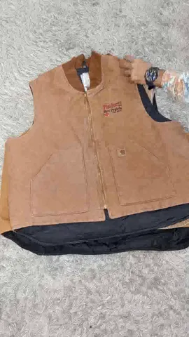 CARHARTT VESTS WOODY  BROWN BUNDLE - 6 PCS