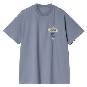 Carhartt WIP Mens S/S Covers T Shirt Bay Blue