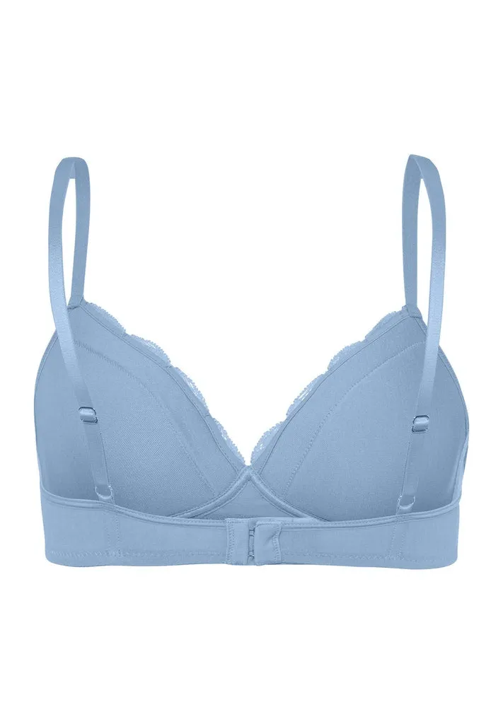 Cotton Lace Padded Bra