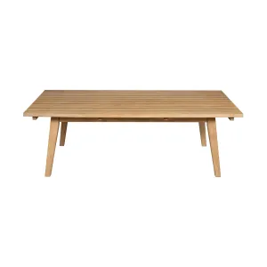 Cypress - Outdoor Patio Coffee Table - Blonde Eucalyptus