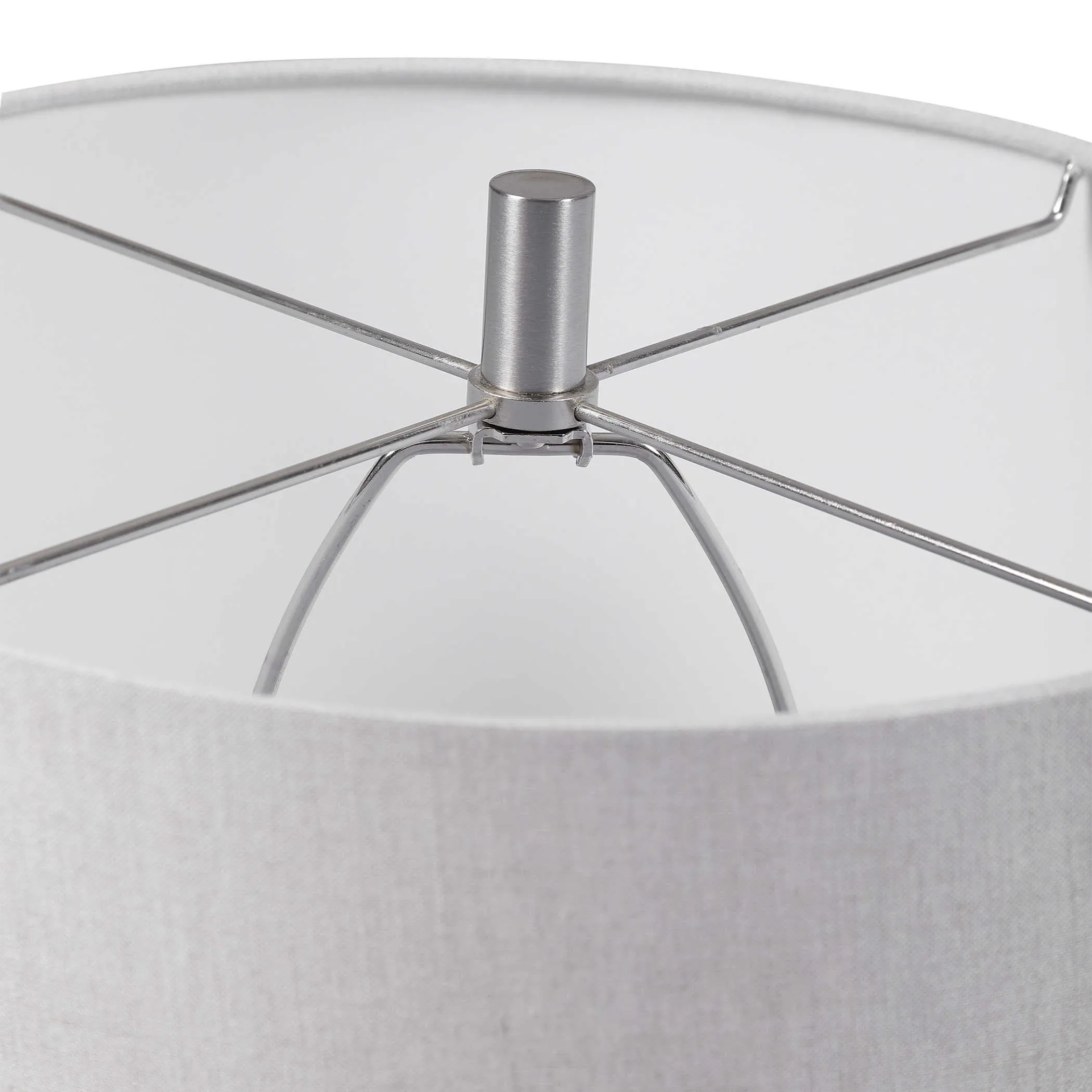 Delgado Light Gray Table Lamp