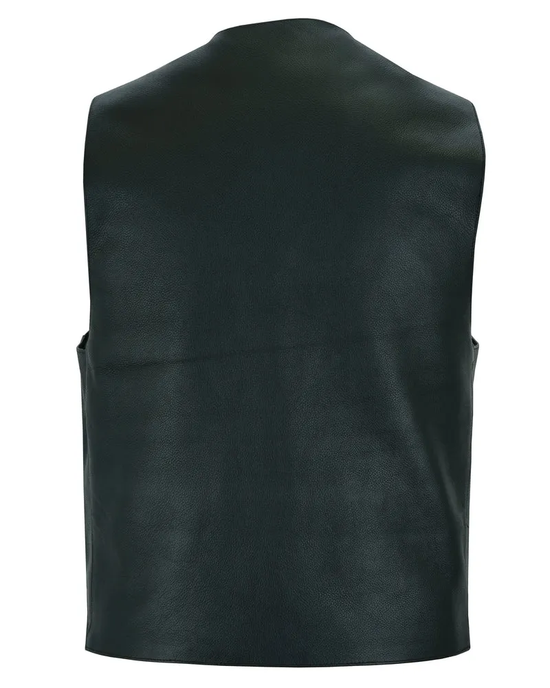 DS110 Traditional Single Back Panel Concealed Carry Vest