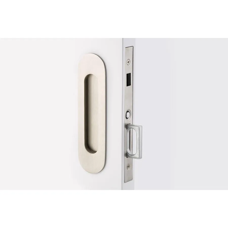 Emtek Sandcast Bronze Rustic Modern Rectangular Mortise Pocket Door (Several Finishes Available)