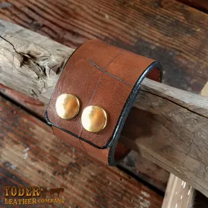 Grunge Warm Brown Cuff