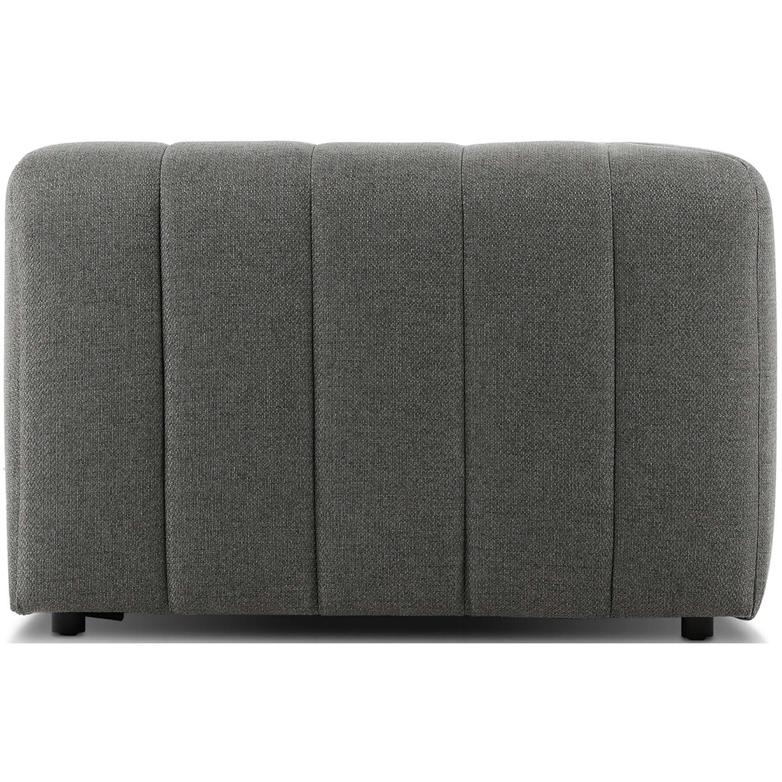 Gwen Outdoor 3-Piece Sofa, Hayes Charcoal