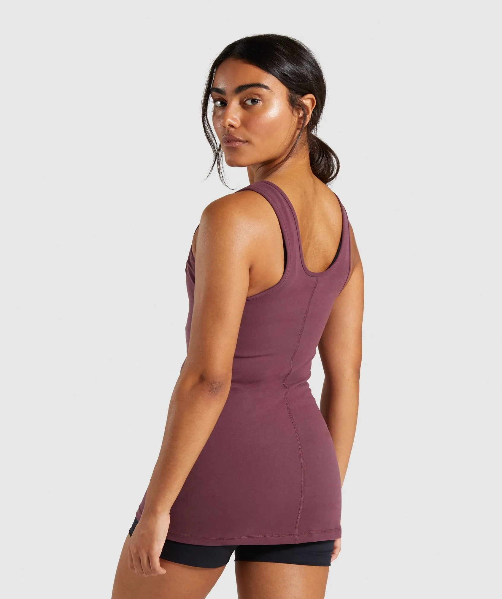 Gymshark Dreamy Vest - Berry Red