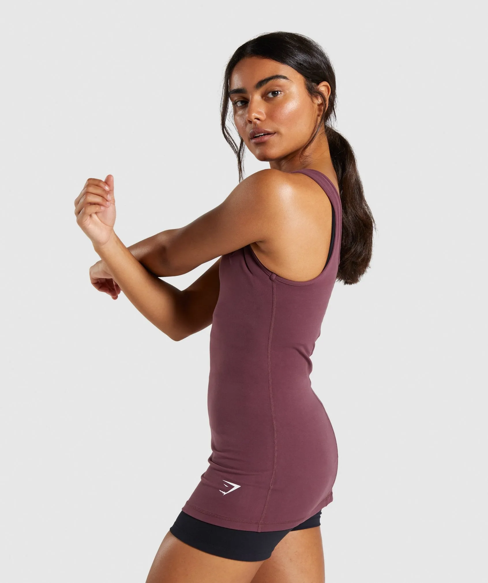 Gymshark Dreamy Vest - Berry Red