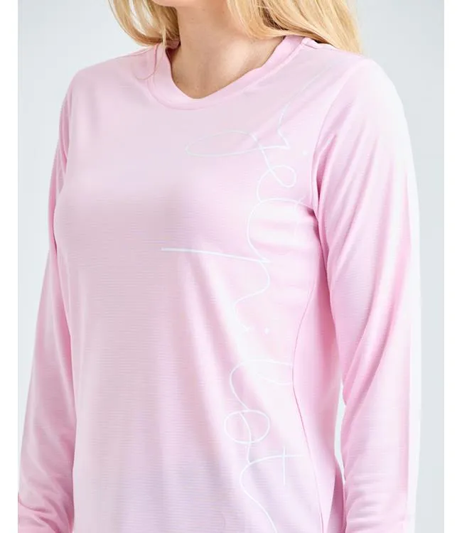 Jetpilot Pacer Hydro Ladies Tee (2025) - Pink