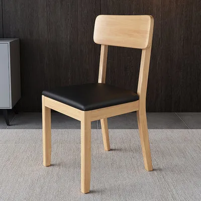 JUSTIN All Solid Wood Chair Modern Minimalist