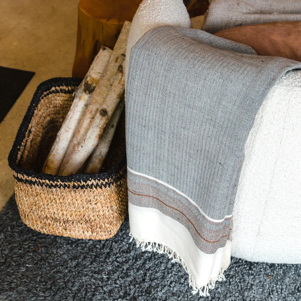 Kalawati Gray Throw