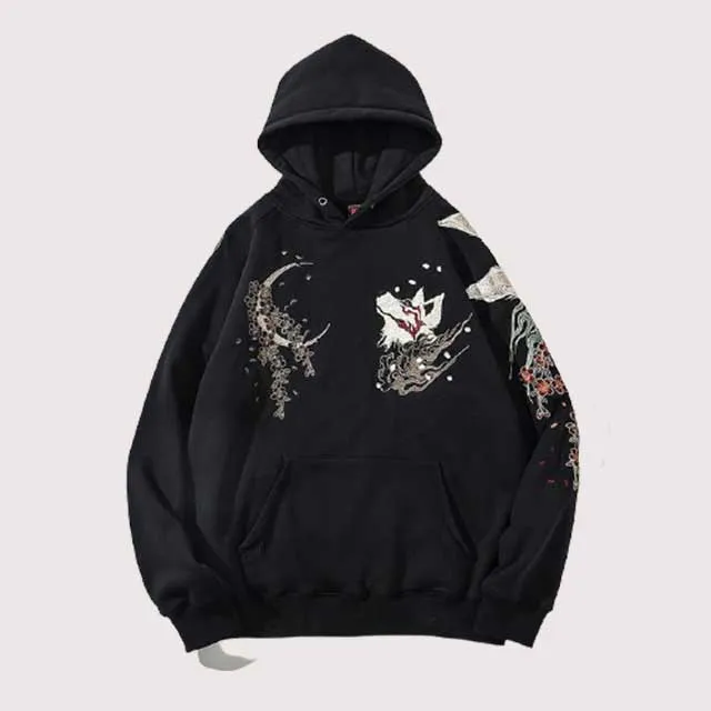 Kitsune Japanese Hoodie