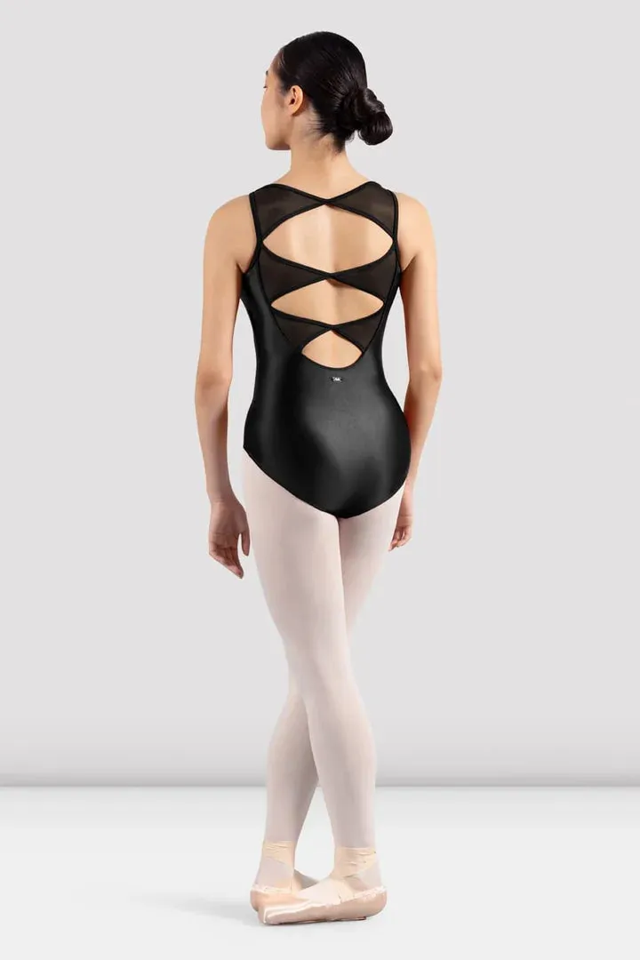 Ladies Mirella Glow Cap Sleeve Leotard