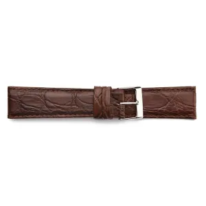 ML-900L Genuine, Long Matte Crocodile Watch Strap