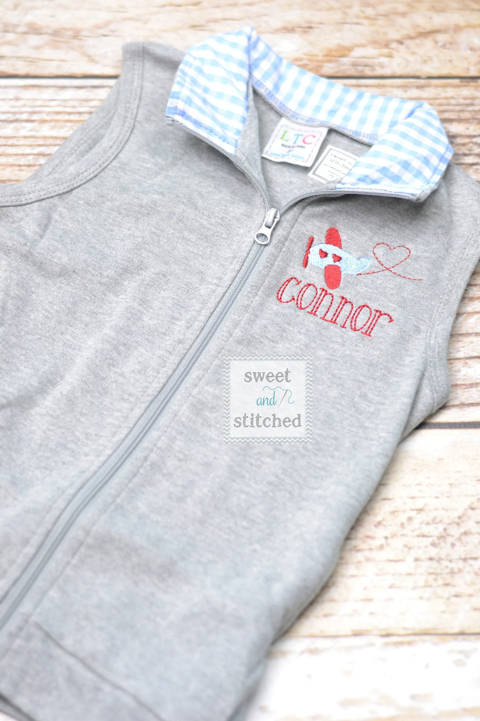 Monogrammed Boys valentine's outfit, boys valentine's vest, boys valentine's outfit