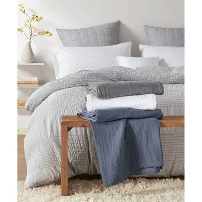 New - Full/Queen 100% Cotton Gauze Bed Blanket White - Clean Spaces