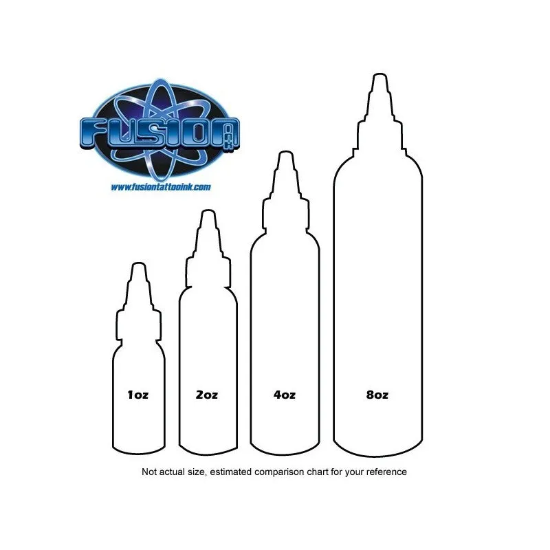 Opaque Gray 5-Pack Set — Fusion Tattoo Ink — Pick Size