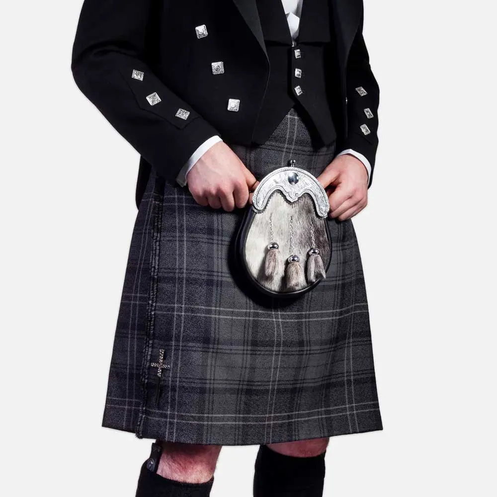 Premium Granite Clan Prince Charlie Kilt Outfit - Exquisitely Crafted