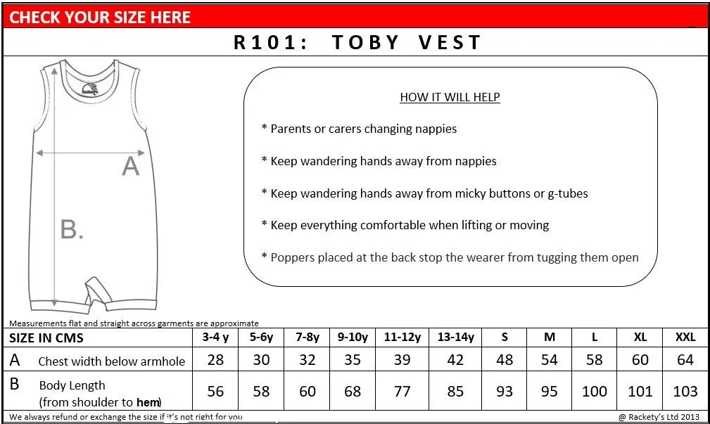 R101 Toby Vest (Adults)