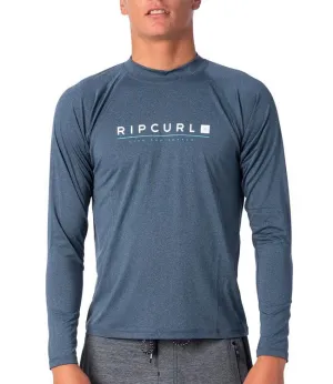 Ripcurl Shockwave Relaxed Fit Long Sleeve UV Tee (2020) - Navy