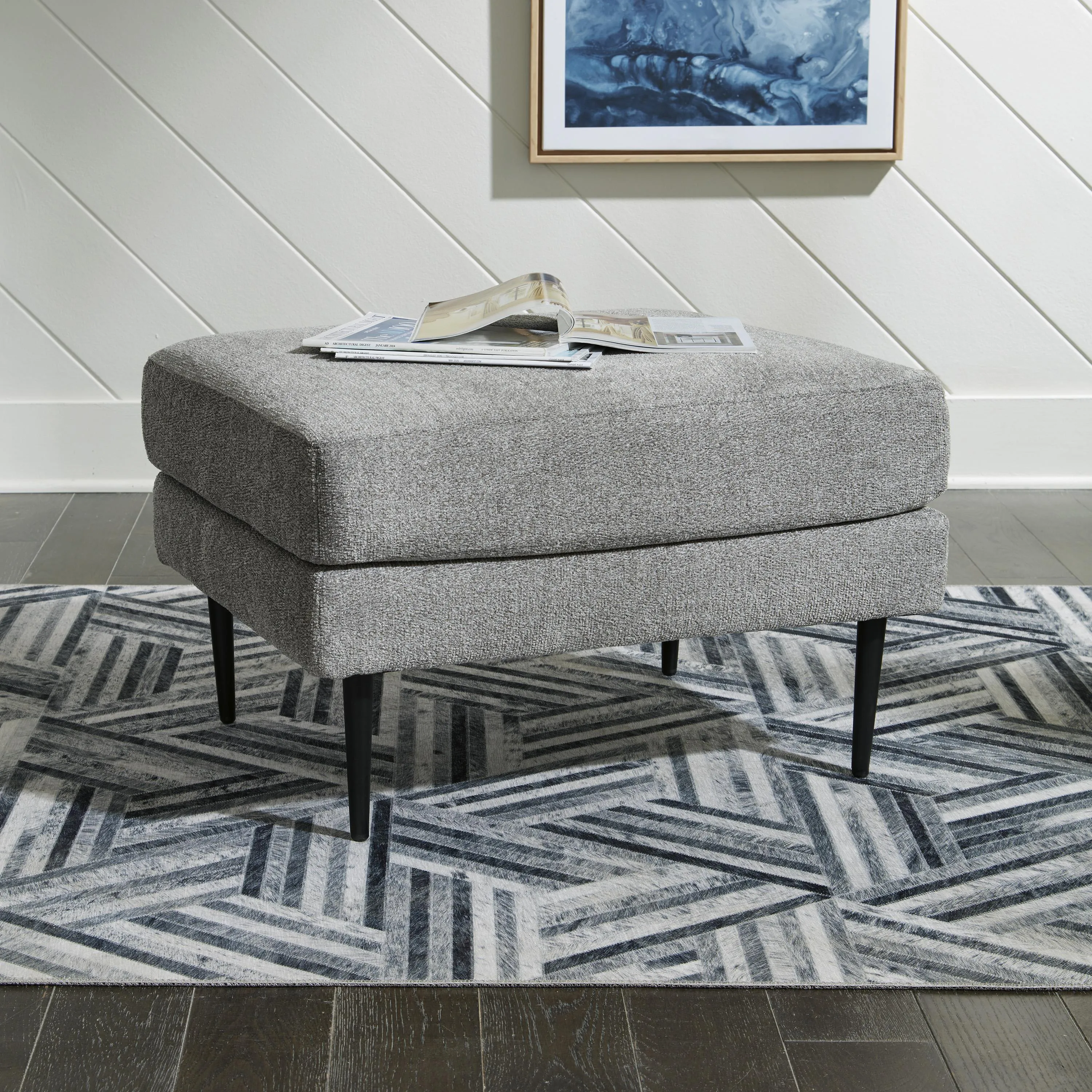 Signature Design by Ashley Hazela Fabric Ottoman 4110214