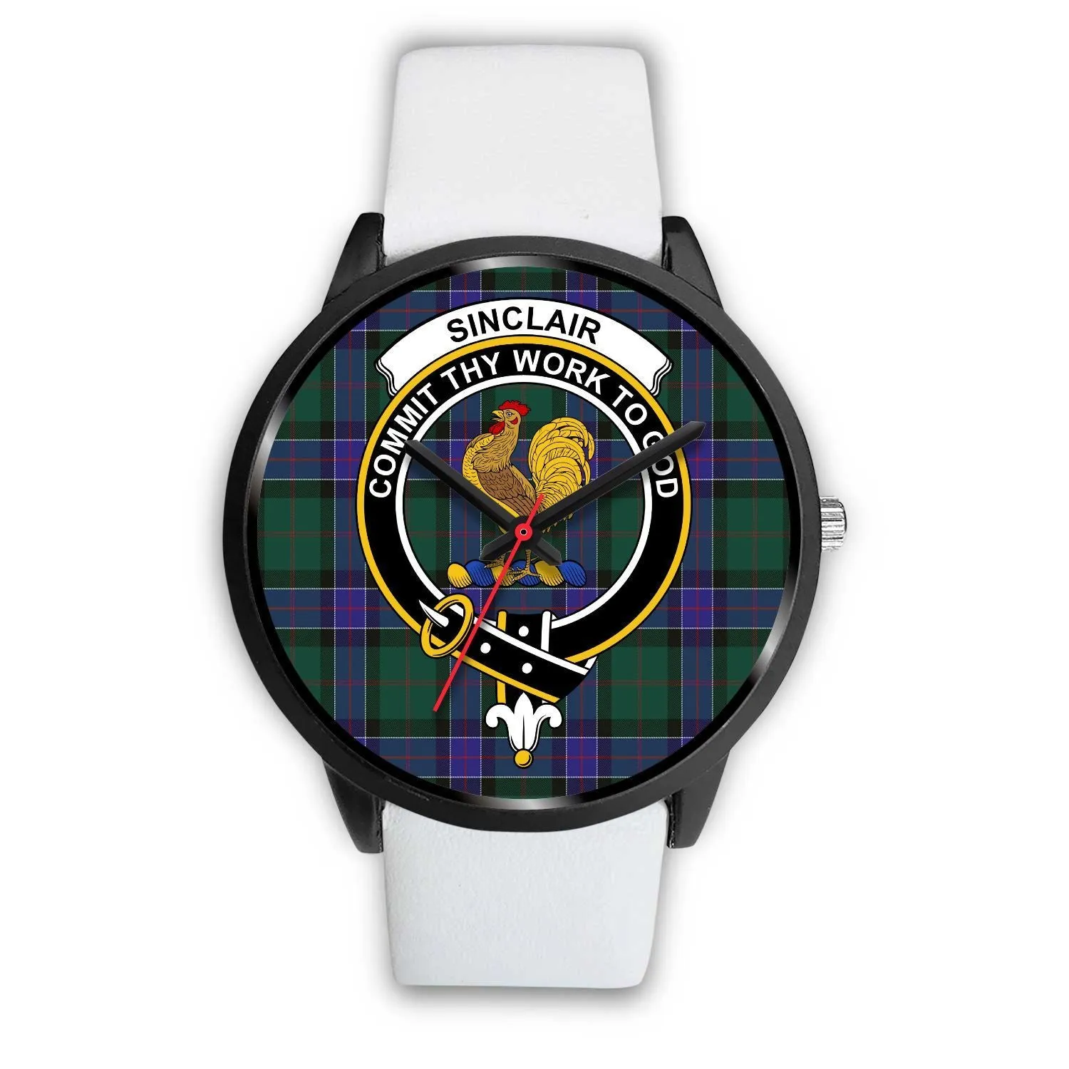 Sinclair Hunting Modern Clan Badge Tartan Black Watch