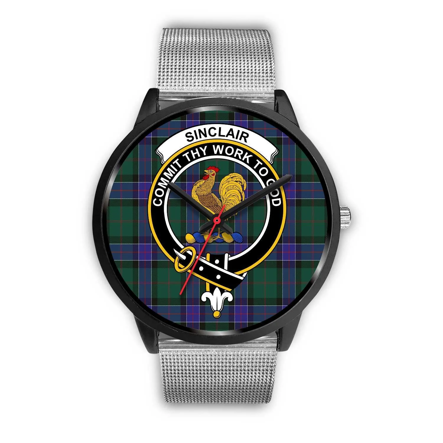 Sinclair Hunting Modern Clan Badge Tartan Black Watch