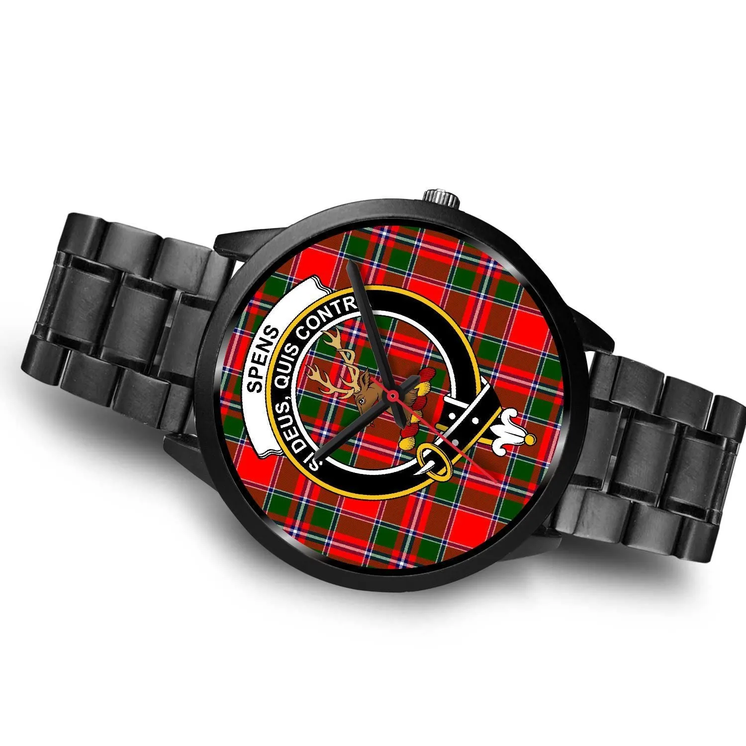 Spens Modern Clan Badge Tartan Black Watch