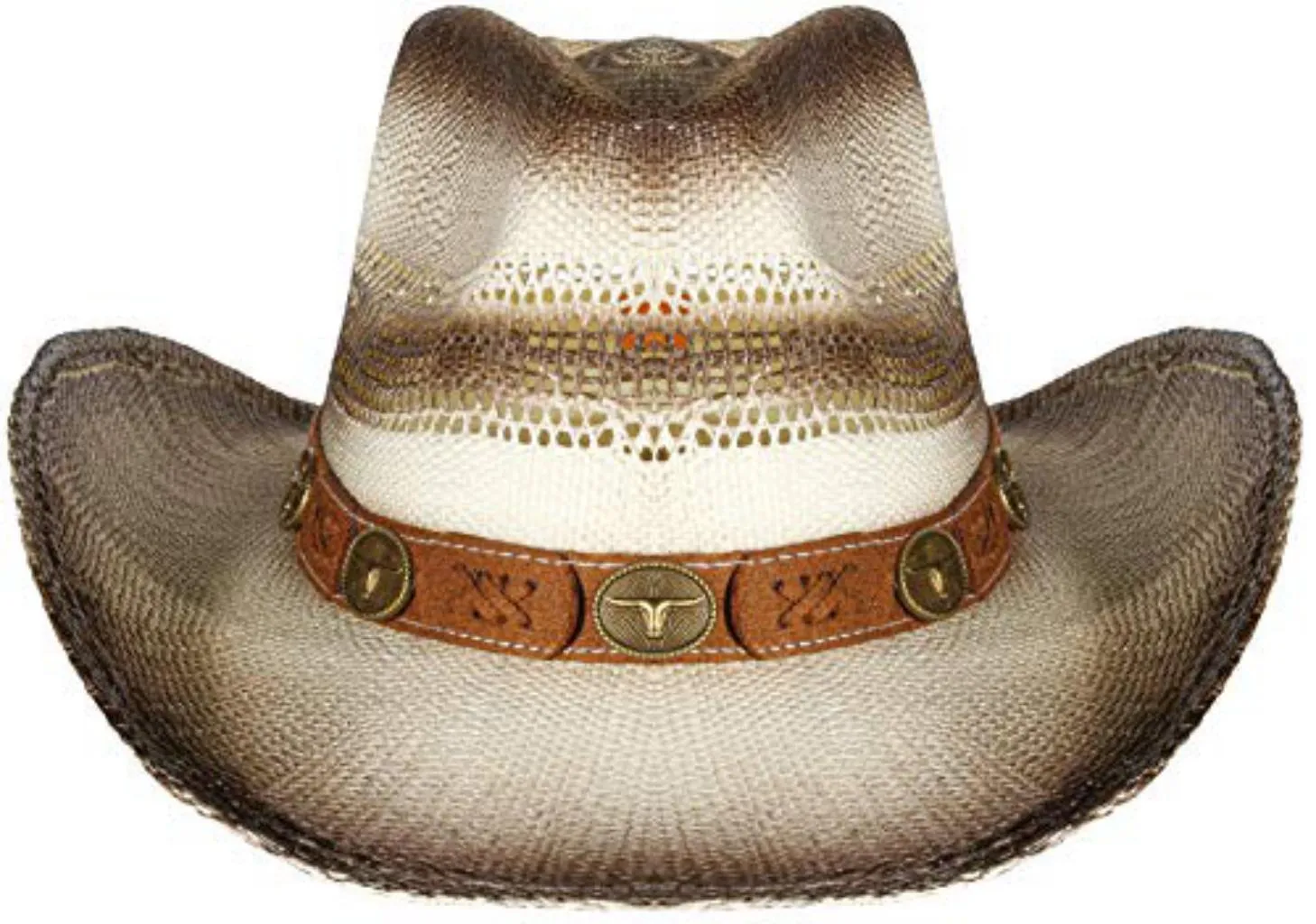 Sunset Beige Cowboy Cowgirl Hat For Men & Women Straw