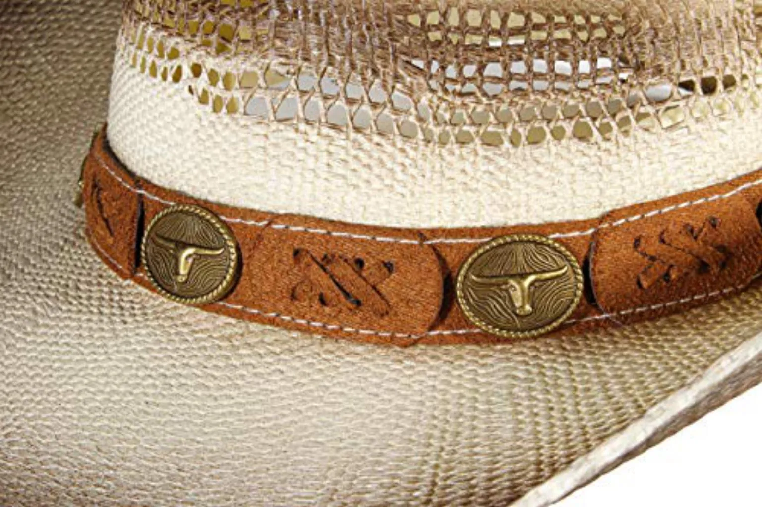 Sunset Beige Cowboy Cowgirl Hat For Men & Women Straw