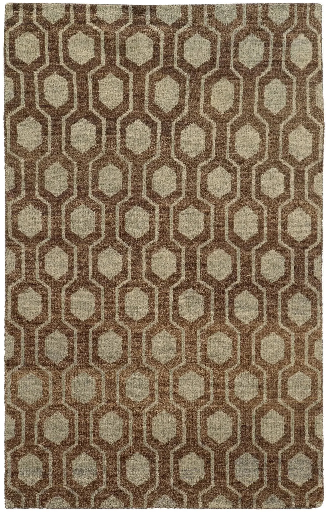 Tommy Bahama Maddox 56504 Brown / Blue Rug