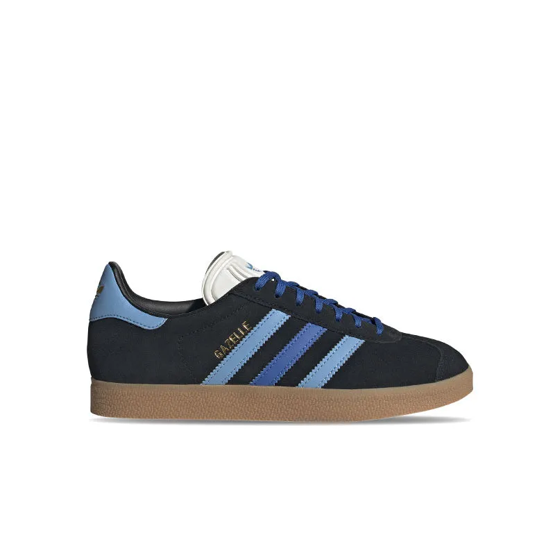 Women's adidas Gazelle Core Black/Blue /Light Blue IE9124