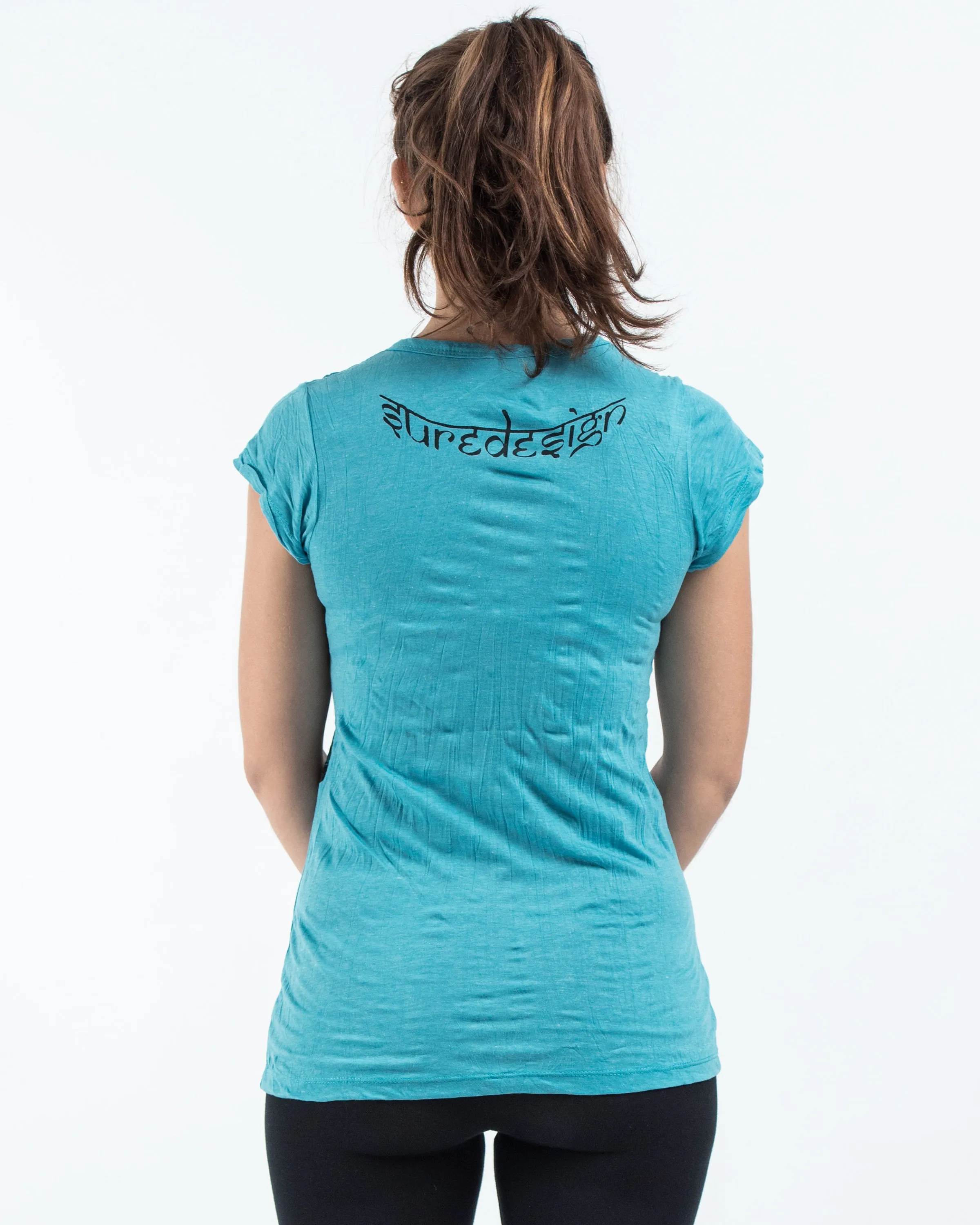 Womens Octopus T-Shirt in Turquoise